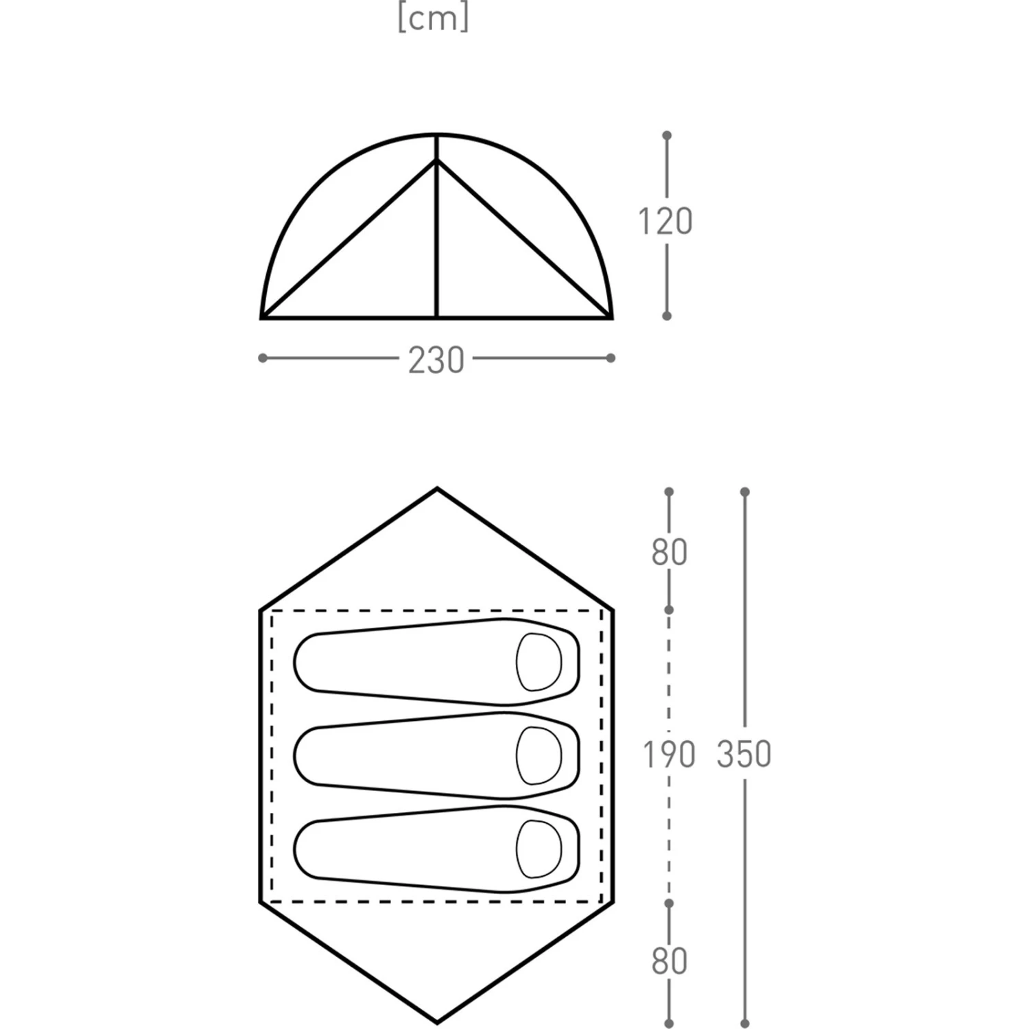 BACH Guam 3 - Drei-Personen-Kuppelzelt 6 BACH Guam 3 - Drei-Personen-Kuppelzelt – Bild 4