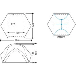 Camp Minima 3 Evo - 3 Personen Zelt -Zeltzubehör Verkaufsladen camp minima 3 evo personen zelt grey ca 3233 6