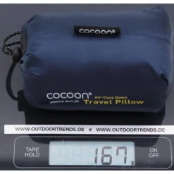 COCOON Air-Core Down Travel Pillow - Daunenkopfkissen -Zeltzubehör Verkaufsladen cocoon air core down travel pillow daunenkopfkissen coc acp3 d4n 2