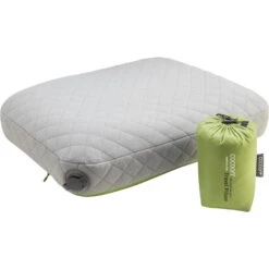 COCOON Air-Core Pillow Ultralight Medium - Reise-Kopfkissen -Zeltzubehör Verkaufsladen cocoon air core pillow ultralight medium reise kopfkissen wasabi grey coc acp4 ul1n 1