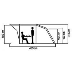 Coleman Oak Canyon 4 Personen - Familienzelt -Zeltzubehör Verkaufsladen coleman oak canyon 4 personen familienzelt rl 169955 3