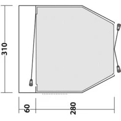Easy Camp Shamrock - Busvorzelt -Zeltzubehör Verkaufsladen easy camp shamrock busvorzelt grey rl 154109 2