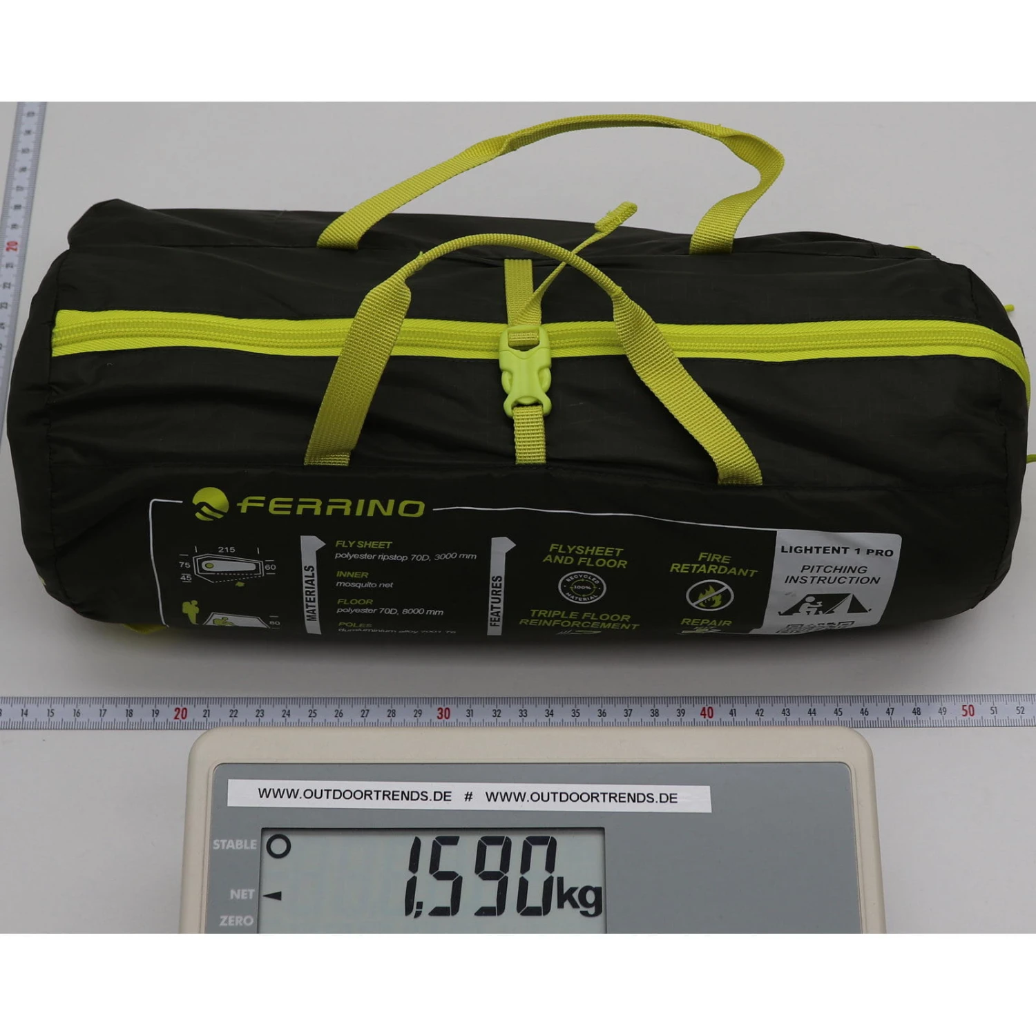 Ferrino Lightent 1 Pro - 1 Personen Zelt 8 Ferrino Lightent 1 Pro - 1 Personen Zelt – Bild 6