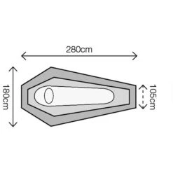 HIGHLANDER Blackthorn 1XL - Tunnelzelt -Zeltzubehör Verkaufsladen highlander blackthorn 1xl tunnelzelt green rl 160076 2
