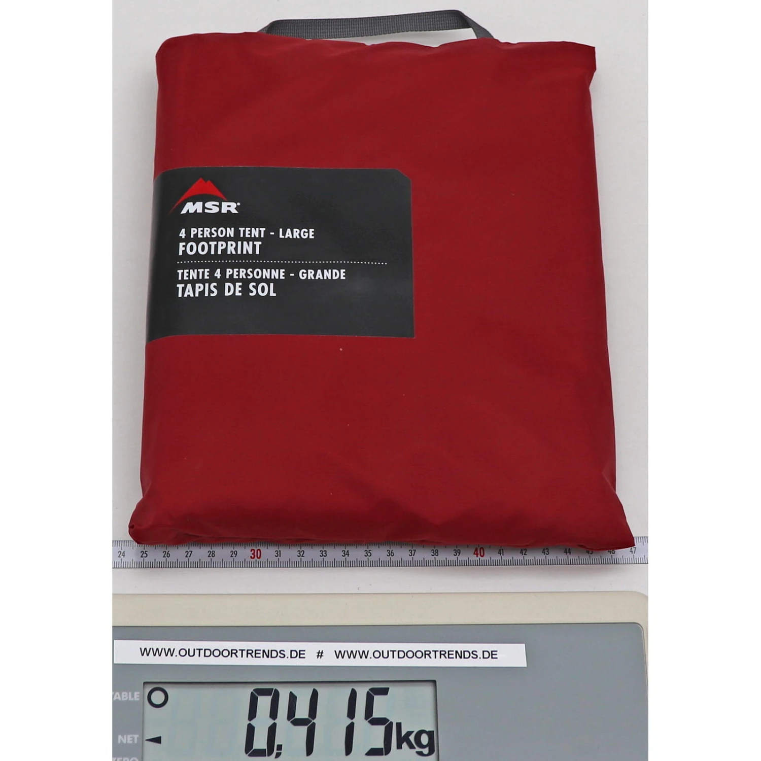 MSR Footprint Universal 4 Personen Large - Zeltunterlage 4 MSR Footprint Universal 4 Personen Large - Zeltunterlage – Bild 2