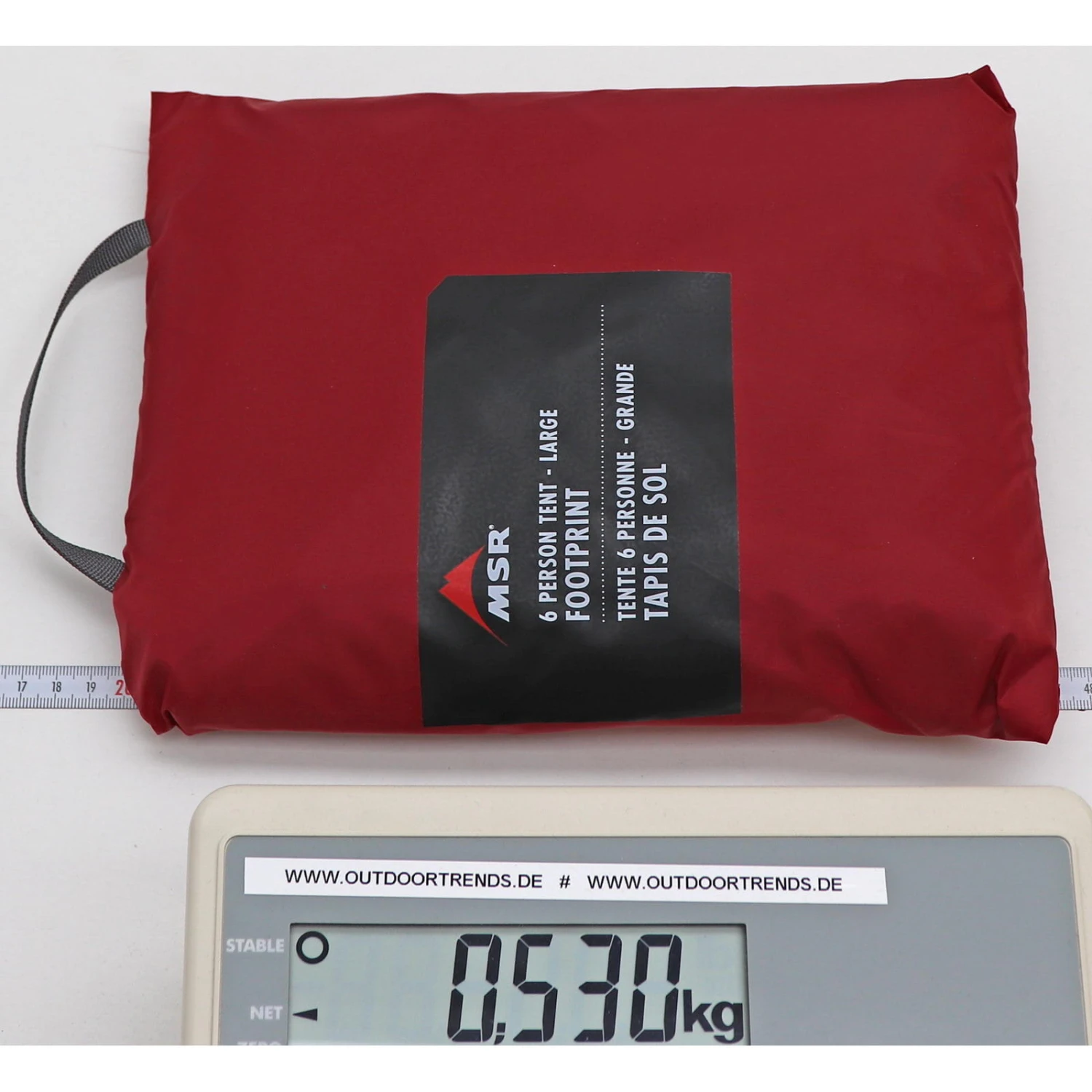 MSR Footprint Universal 6 Personen Large - Zeltunterlage 4 MSR Footprint Universal 6 Personen Large - Zeltunterlage – Bild 2