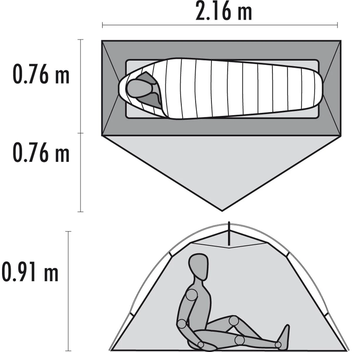 MSR Hubba NX - 1 Personen Zelt 6 MSR Hubba NX - 1 Personen Zelt – Bild 4