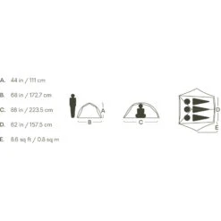 NEMO Hornet OSMO 3P - 3-Seasons Zelt 19 NEMO Hornet OSMO 3P - 3-Seasons Zelt -Zeltzubehör Verkaufsladen nemo hornet osmo 3p 3 seasons zelt birch bud goodnight gray nem 811666035738 14