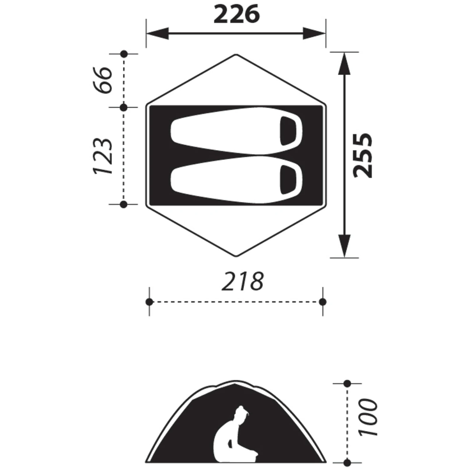 NOMAD Jade 2 - Kuppelzelt 4 NOMAD Jade 2 - Kuppelzelt – Bild 2