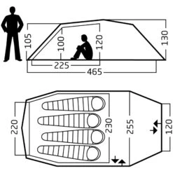 Nordisk Oppland 4 PU - Vier-Personen-Tunnelzelt 26 Nordisk Oppland 4 PU - Vier-Personen-Tunnelzelt -Zeltzubehör Verkaufsladen nordisk oppland 4 pu vier personen tunnelzelt nd 5703384121488 33