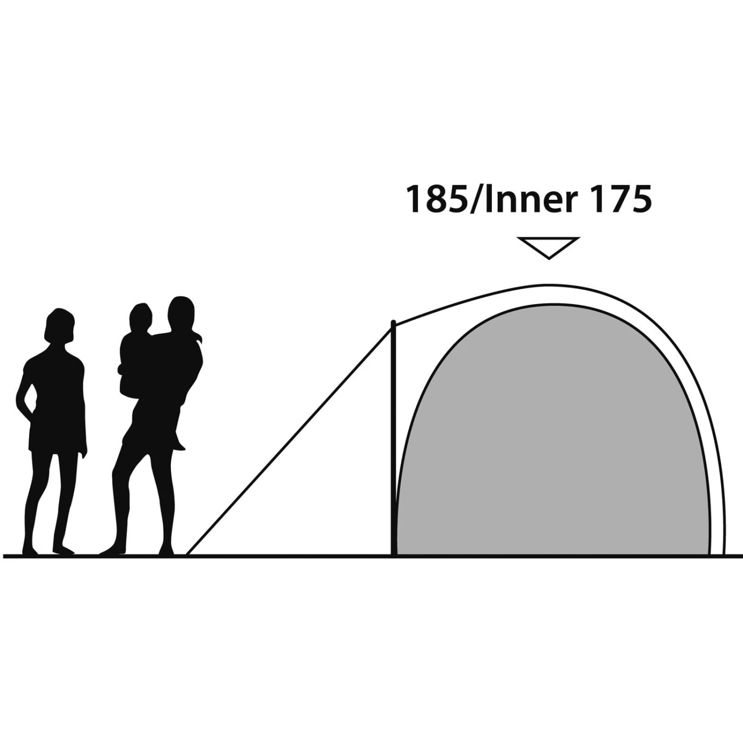 Outwell Cloud 5 - Fünf-Personen-Zelt 6 Outwell Cloud 5 - Fünf-Personen-Zelt – Bild 4