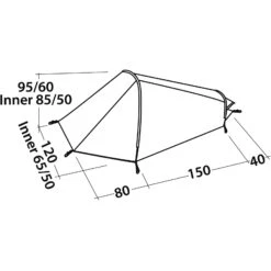 Robens Arrow Head - 1 Personen Zelt 9 Robens Arrow Head - 1 Personen Zelt -Zeltzubehör Verkaufsladen robens arrow head 1 personen zelt red rl 150325 2