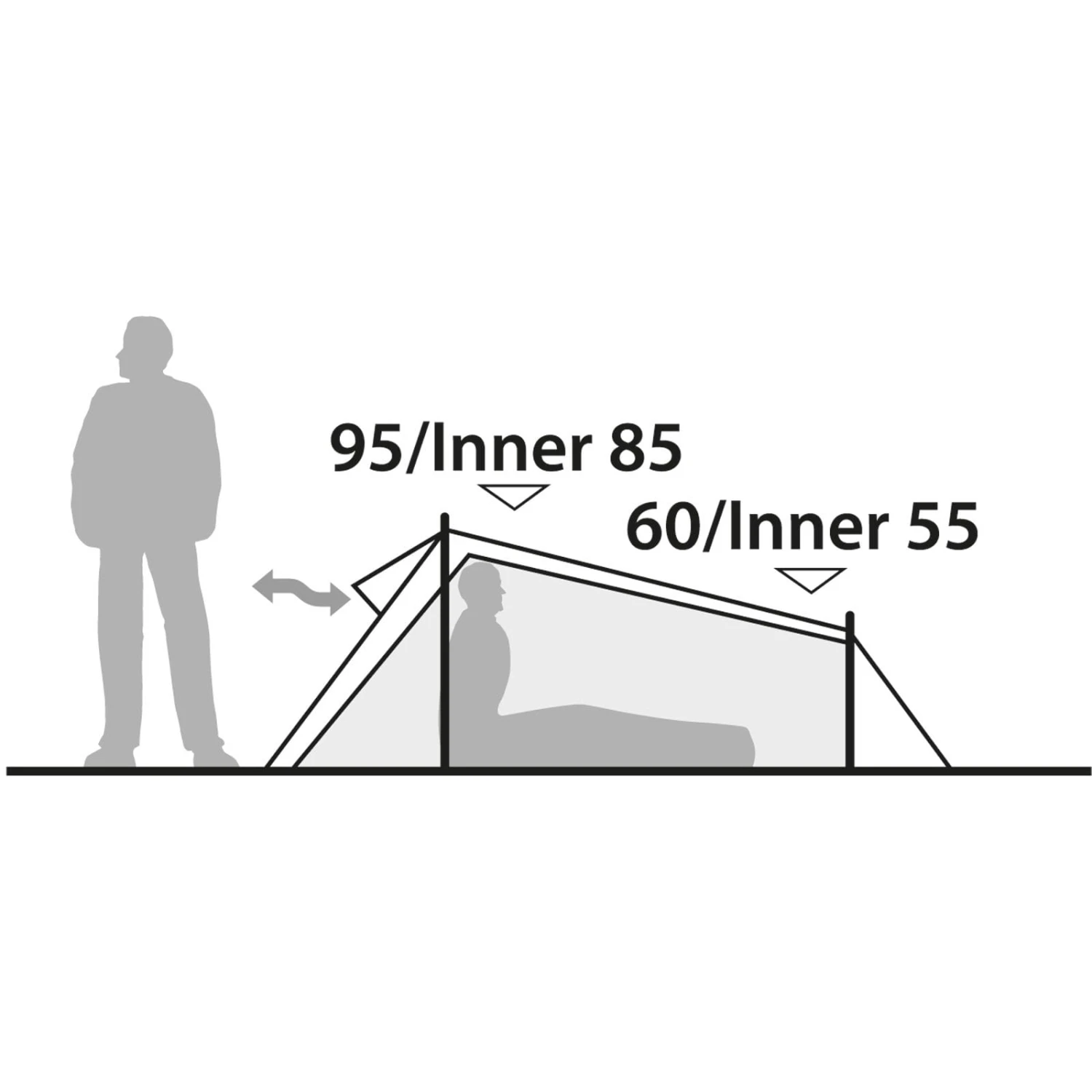 Robens Arrow Head - 1 Personen Zelt 7 Robens Arrow Head - 1 Personen Zelt – Bild 5