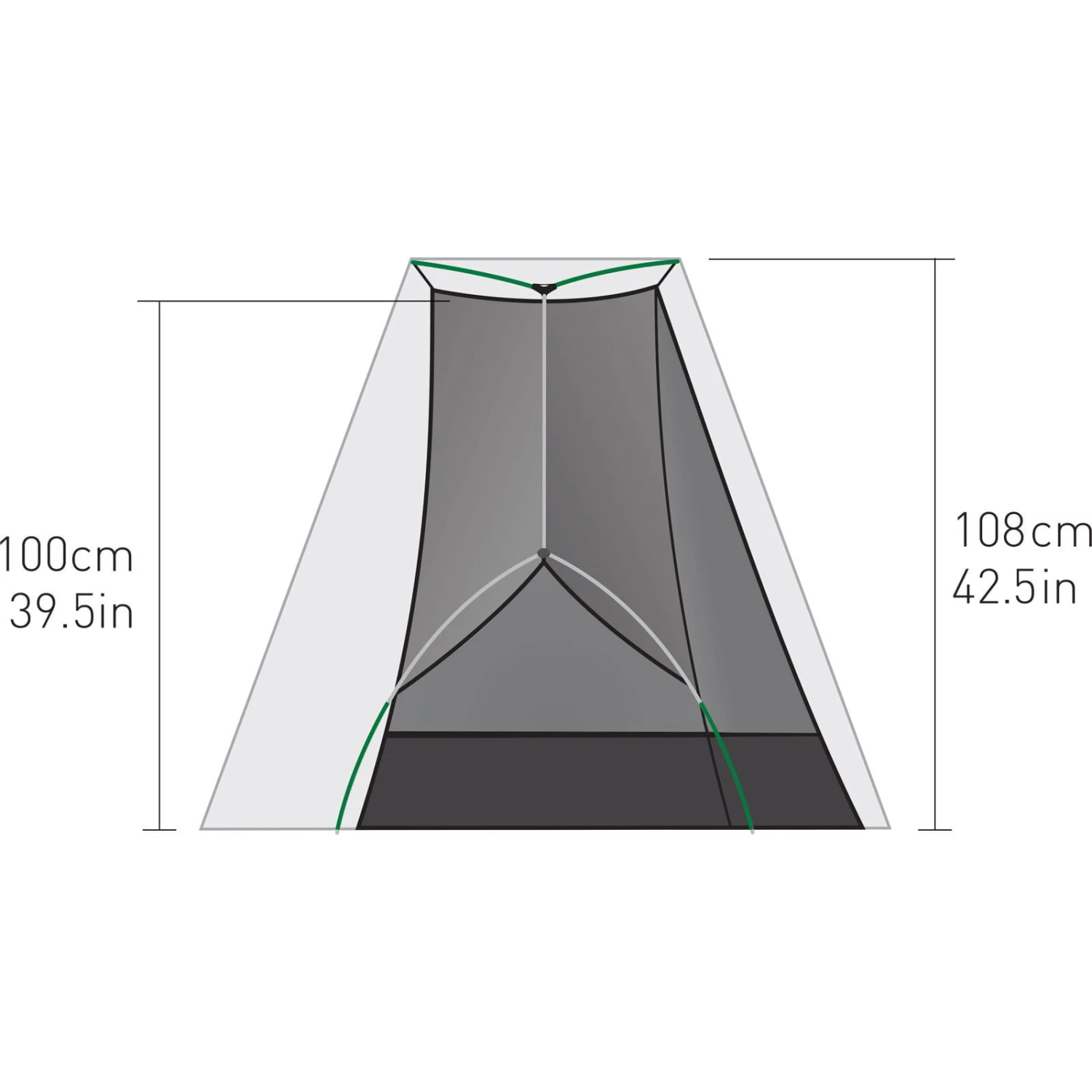 Sea To Summit Alto TR1 - 1 Personen Zelt 4 Sea To Summit Alto TR1 - 1 Personen Zelt – Bild 2