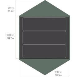 Sea To Summit Ikos TR3 - 3-Personen-Zelt -Zeltzubehör Verkaufsladen sea to summit ikos tr3 3 personen zelt laurel wreath sts ats043281 182002 3