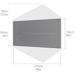 Sea To Summit Telos TR2 - 2 Personen Zelt -Zeltzubehör Verkaufsladen sea to summit telos tr2 2 personen zelt green sts ats2040 01170409 2