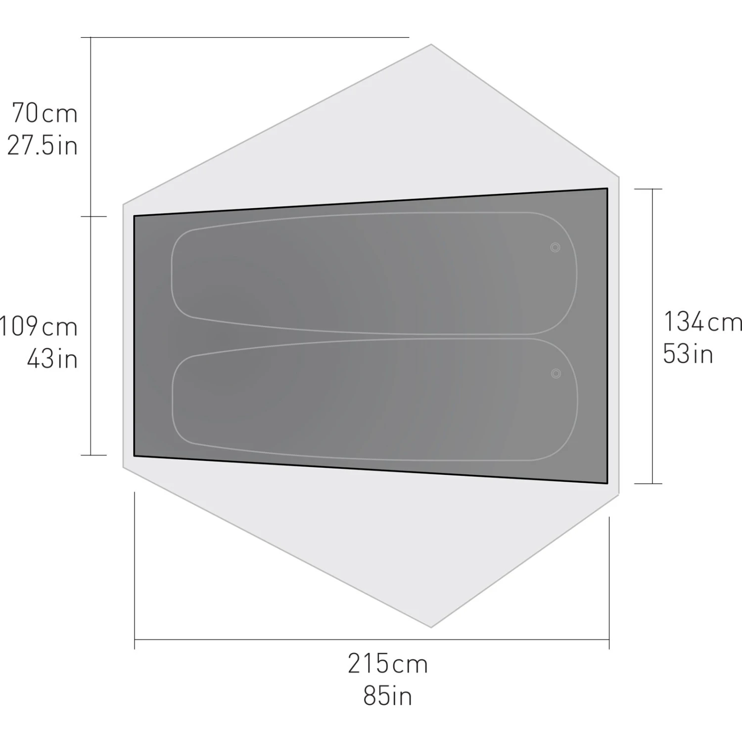 Sea To Summit Telos TR2 Plus - 2 Personen Zelt 5 Sea To Summit Telos TR2 Plus - 2 Personen Zelt – Bild 3