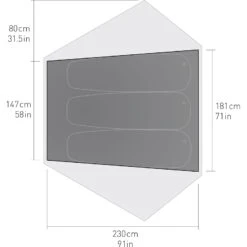 Sea To Summit Telos TR3 - 3 Personen Zelt 17 Sea To Summit Telos TR3 - 3 Personen Zelt -Zeltzubehör Verkaufsladen sea to summit telos tr3 3 personen zelt green sts ats2040 01180411 2