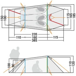 Tatonka Gargia 3 - Drei-Personen-Zelt 15 Tatonka Gargia 3 - Drei-Personen-Zelt -Zeltzubehör Verkaufsladen tatonka gargia 3 drei personen zelt stone grey olive tat 2604 332 2