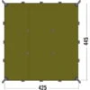 Tatonka Tarp 1 - Zeltplane 2 Tatonka Tarp 1 - Zeltplane -Zeltzubehör Verkaufsladen tatonka tarp 1 light olive 2485 210 2