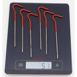VARGO Titanium Tent Stake Fluorescent - Titanium Heringe -Zeltzubehör Verkaufsladen vargo titanium tent stake fluorescent heringe rl 050033 1