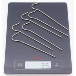 VARGO Titanium Tent Stake Ultralight - Titan Heringe 5 VARGO Titanium Tent Stake Ultralight - Titan Heringe -Zeltzubehör Verkaufsladen vargo titanium tent stake ultralight titan heringe rl 050031 1