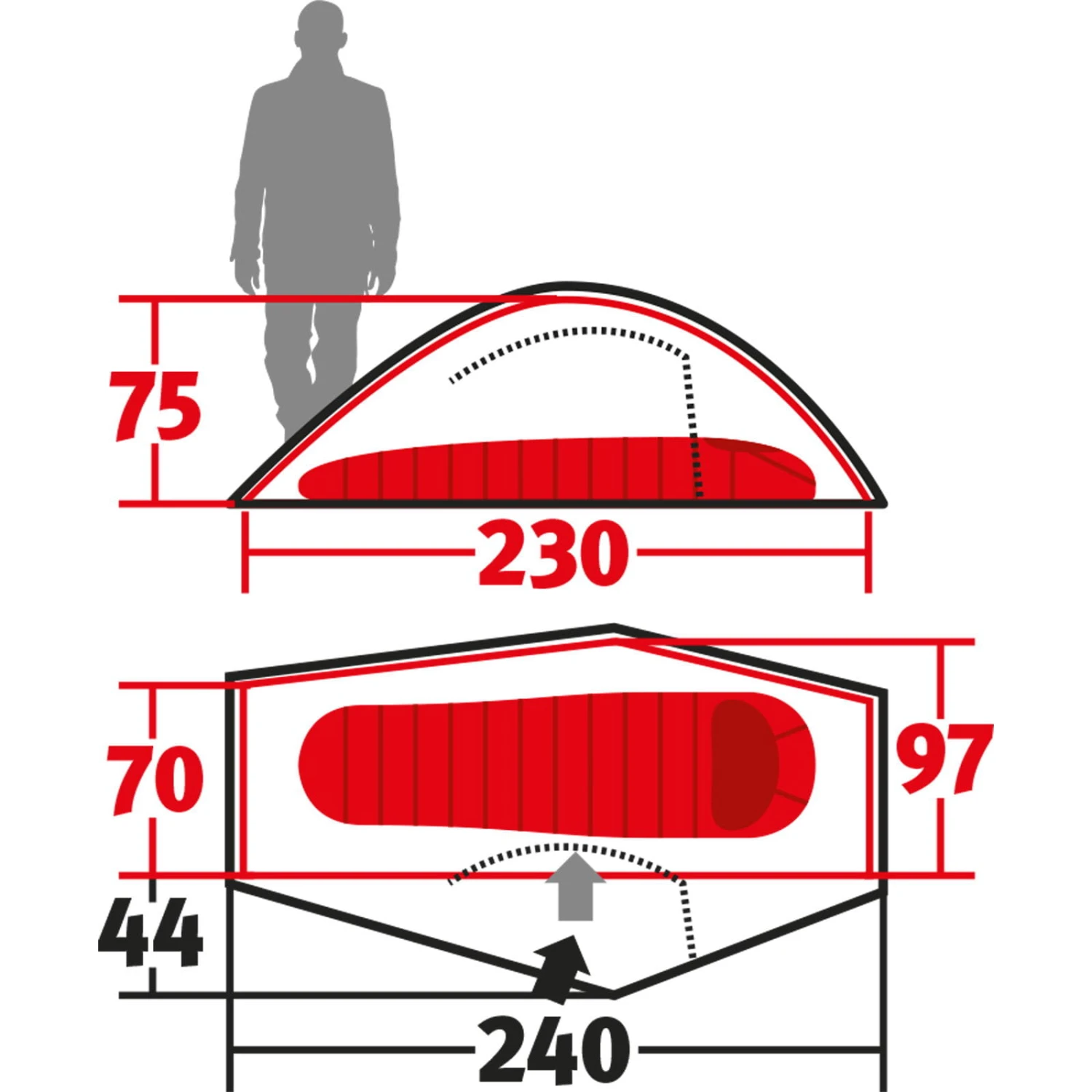 Wechsel Pathfinder Unlimited Line - 1-Personen-Zelt 5 Wechsel Pathfinder Unlimited Line - 1-Personen-Zelt – Bild 3