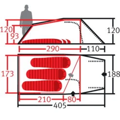 Wechsel Outpost 3 - Travel Line 21 Wechsel Outpost 3 - Travel Line -Zeltzubehör Verkaufsladen wechsel tents outpost 3 travel line oak wec 231070 2