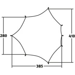 Wechsel Wing L - Travel Line Tarp -Zeltzubehör Verkaufsladen wechsel wing l travel line tarp oak wec 231143 3
